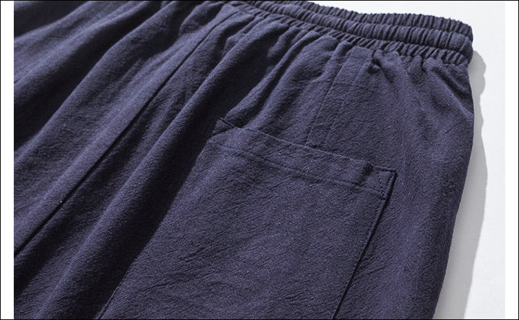 Cotton Linen Harem Pants