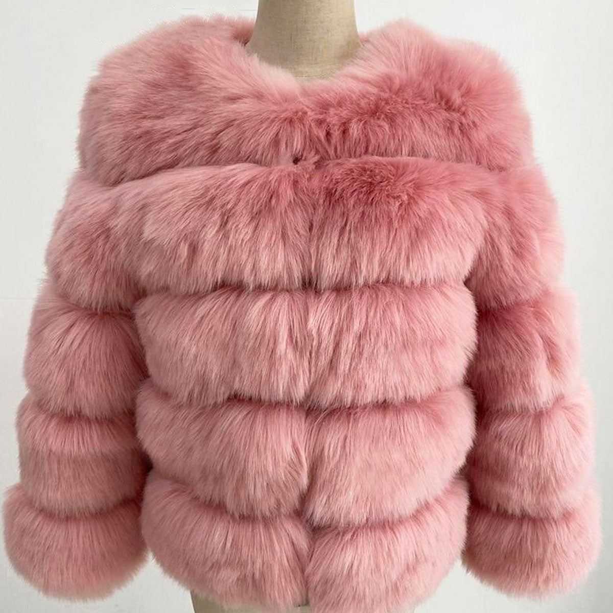 Fluffy Women's Faux Fur Coat