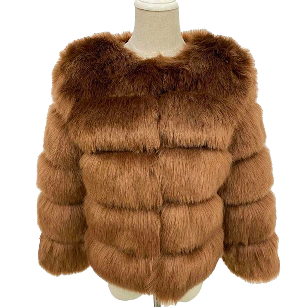 Fluffy Women's Faux Fur Coat