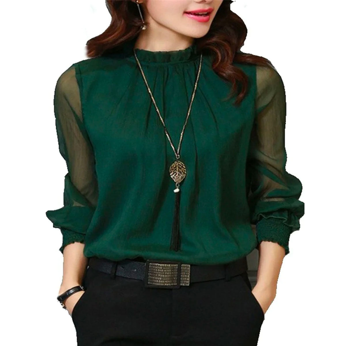Elegant Chiffon Blouse