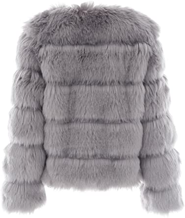 Fluffy Women's Faux Fur Coat