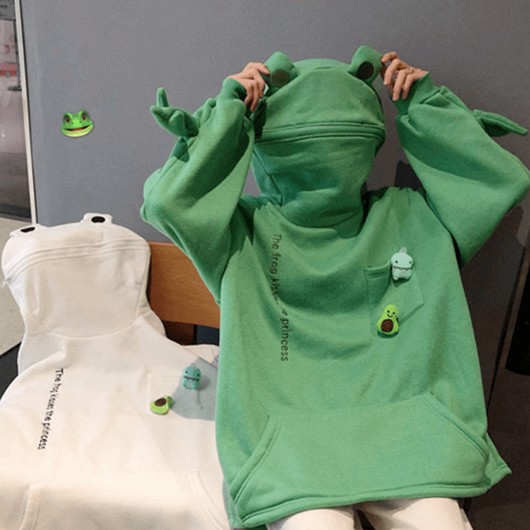 Frog Zipper Hoodie