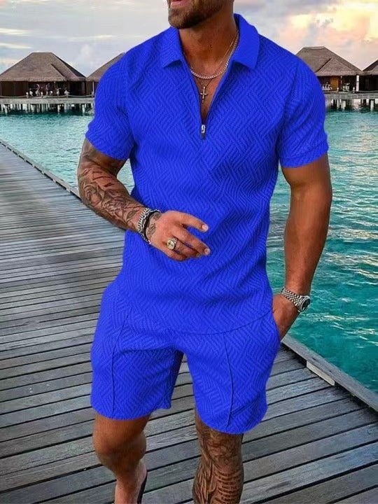 Herreskjorte og shortssett