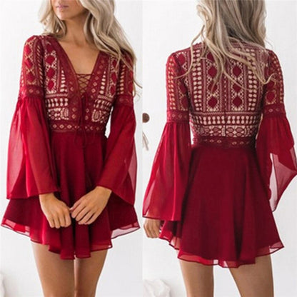 Boho Chic Lace Dress