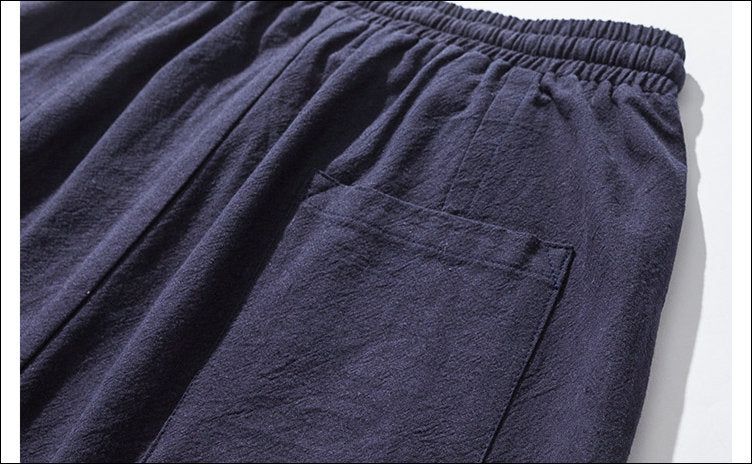 Cotton Linen Harem Pants 