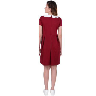 Burgundy Dress