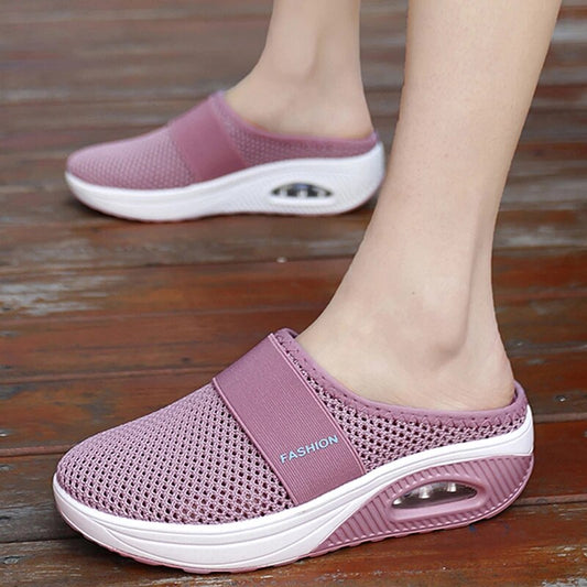 Air Cushion Slip-On Walking Shoes 