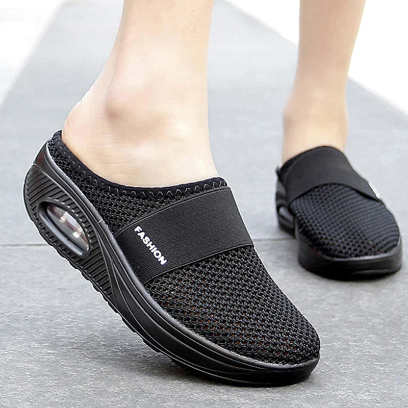 Air Cushion Slip-On Walking Shoes 
