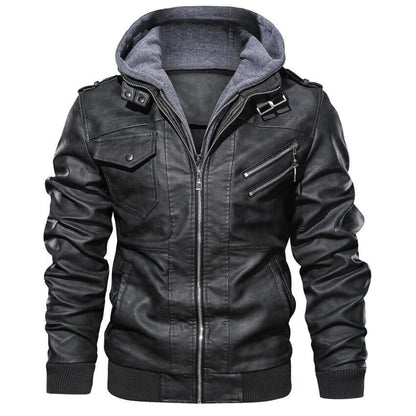 Men's leather jacket