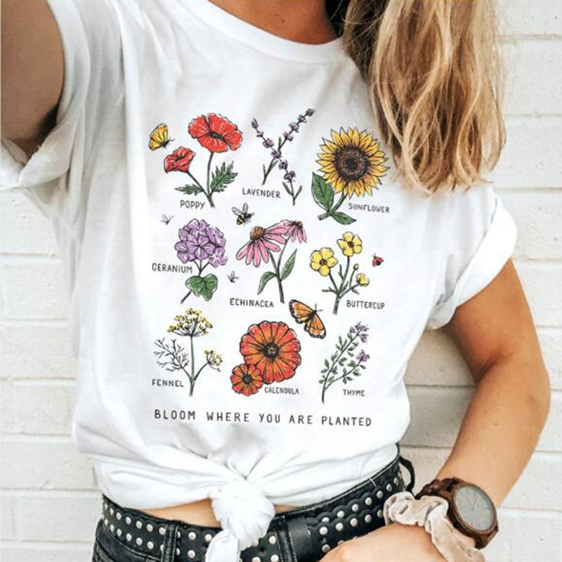 Bloom Where You're Planted Tee