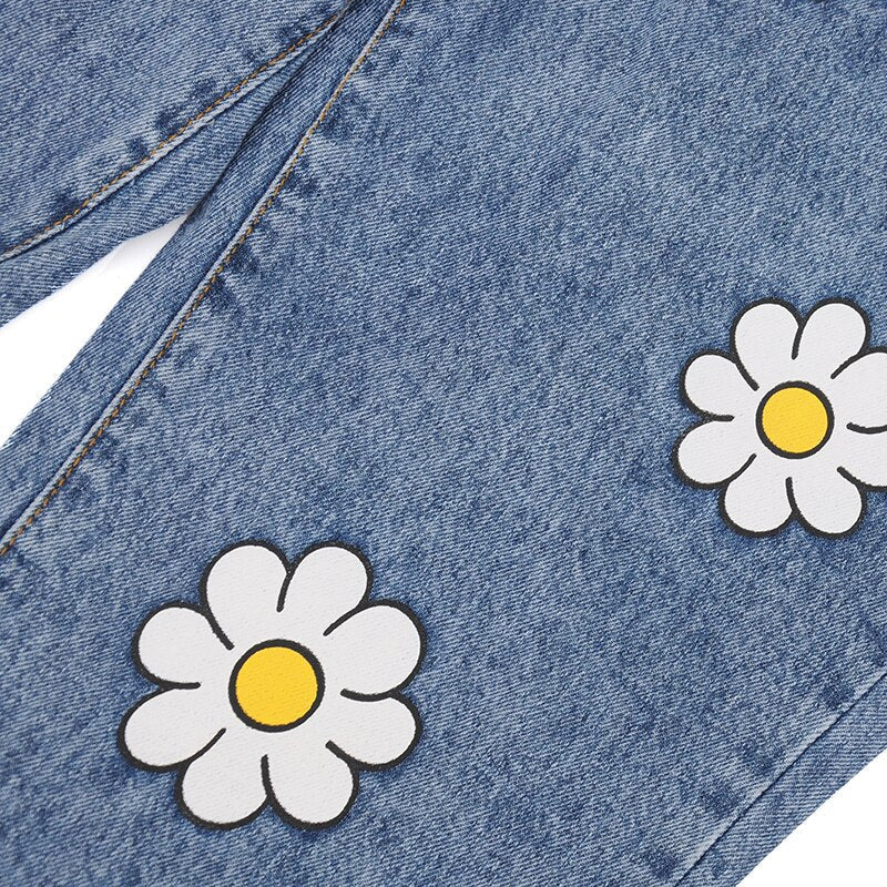 Chic Daisy Jeans