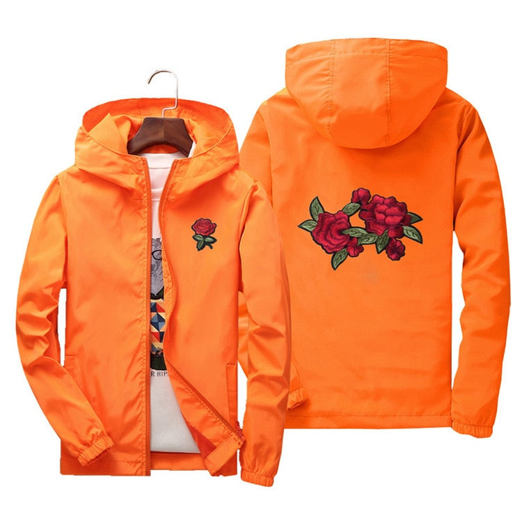 Rose Windbreaker 