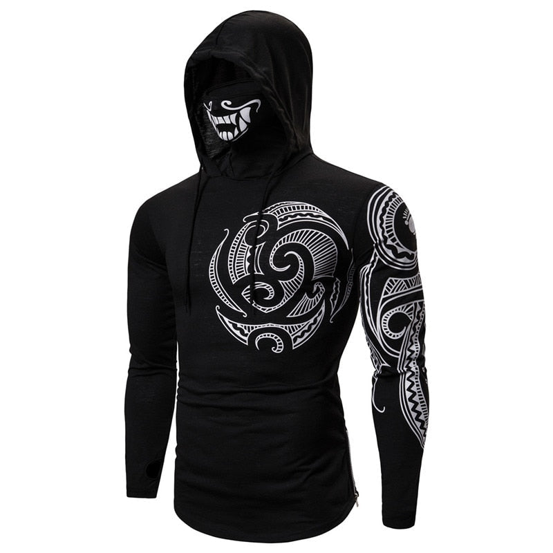 Men's Skull Mask Hoodies