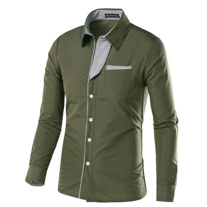 Men's Slim Fit Long Sleeves