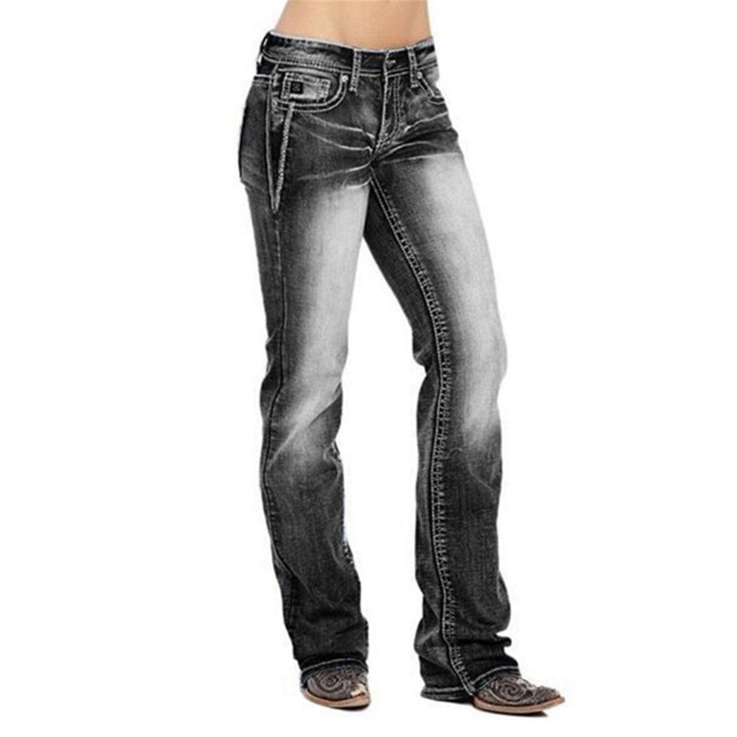 Denim Bootcut Jeans 