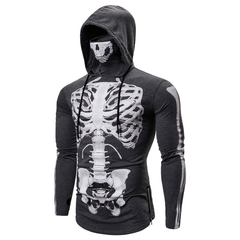 Men's Skull Mask Hoodies