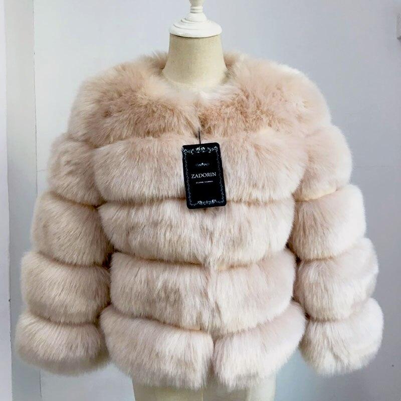 Fluffy Women's Faux Fur Coat