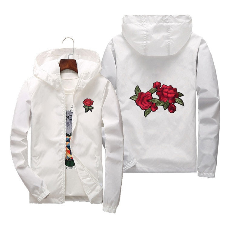 Rose Windbreaker 