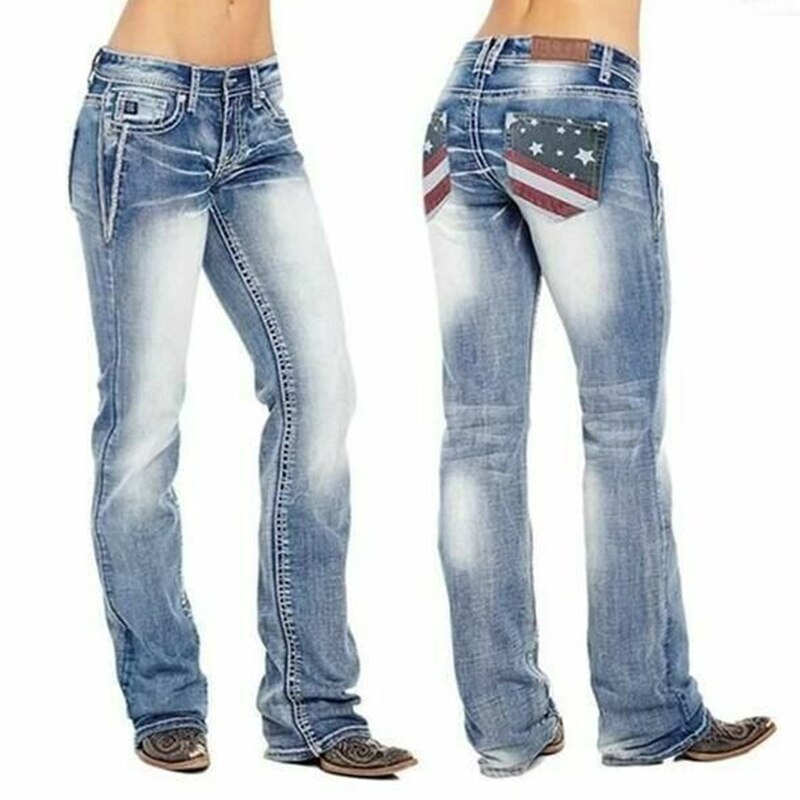 Denim Bootcut Jeans 