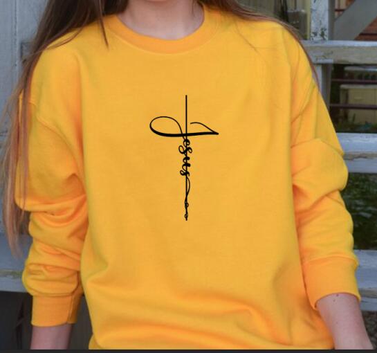 Jesus Cross Crewneck Sweatshirt