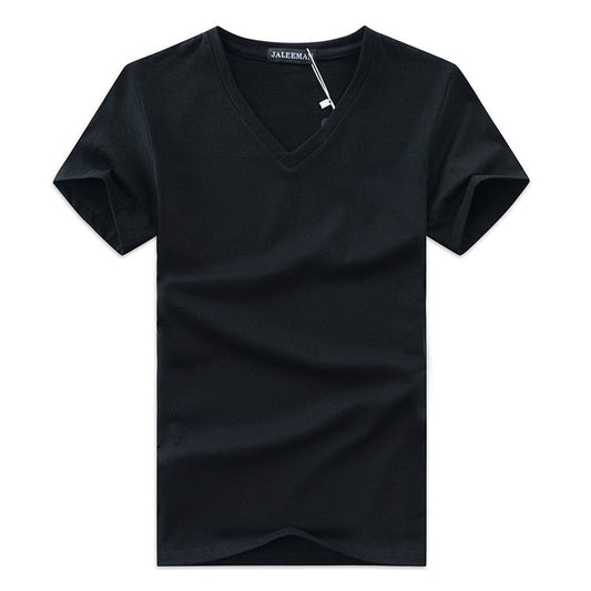 Men's Slim Fit V-neck T-shirt 