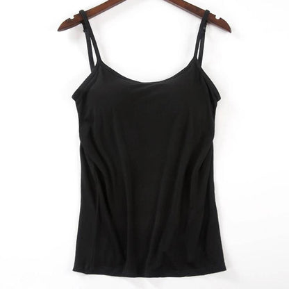 Women's Lined Cami Tank Tops 