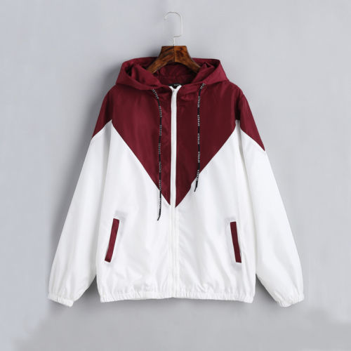 Two-tone Windbreaker Jacket 