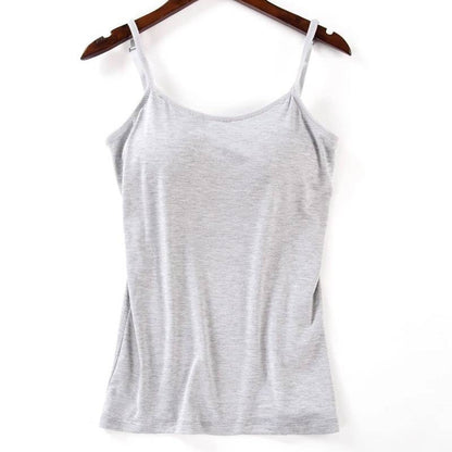 Women's Lined Cami Tank Tops 