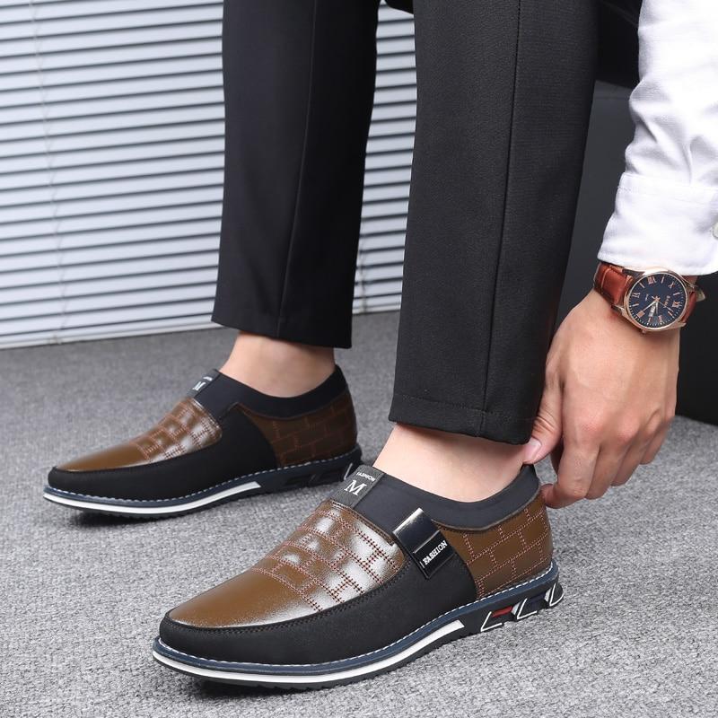 Breathable Leather Men's Shoes 