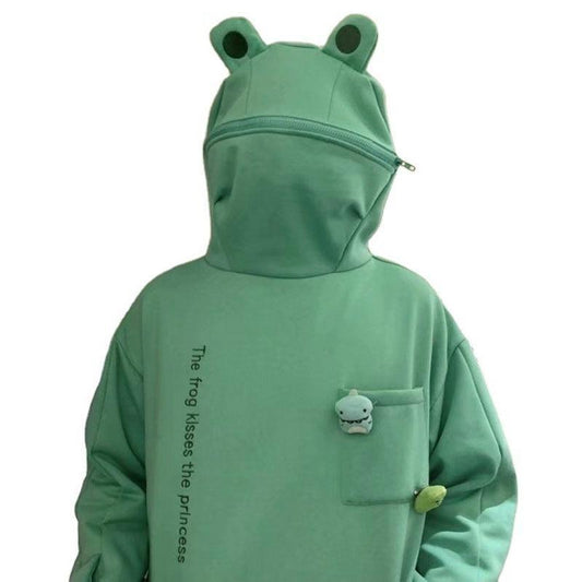 Frog Zipper Hoodie