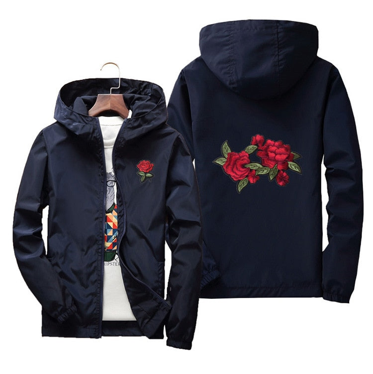 Rose Windbreaker 