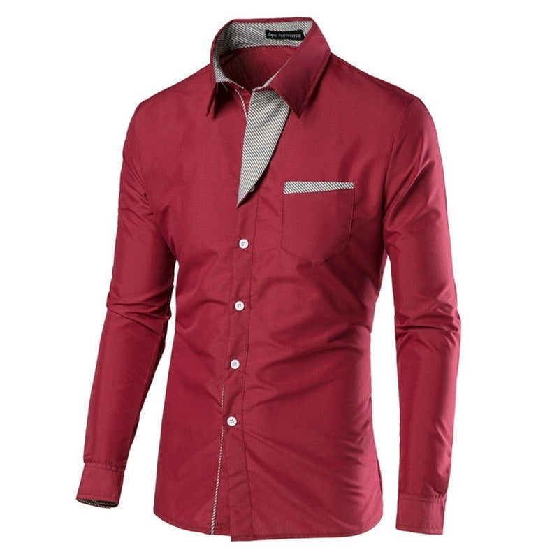 Men's Slim Fit Long Sleeves