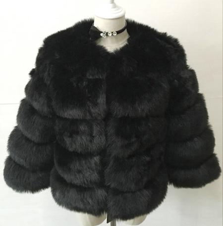 Fluffy Women's Faux Fur Coat