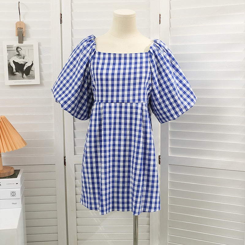 Square Collar Dress For Women