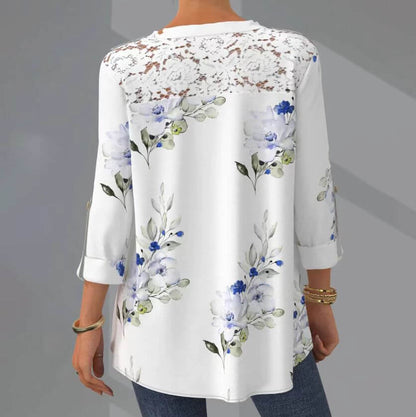 Women Casual Summer Blouse 