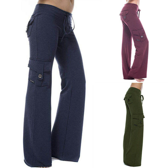 Women's Bootleg Cargo Pants