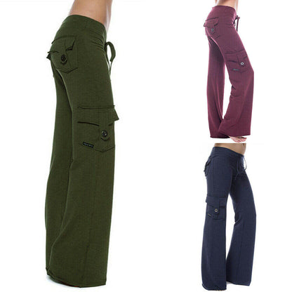 Women's Bootleg Cargo Pants