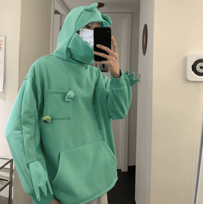 Frog Zipper Hoodie