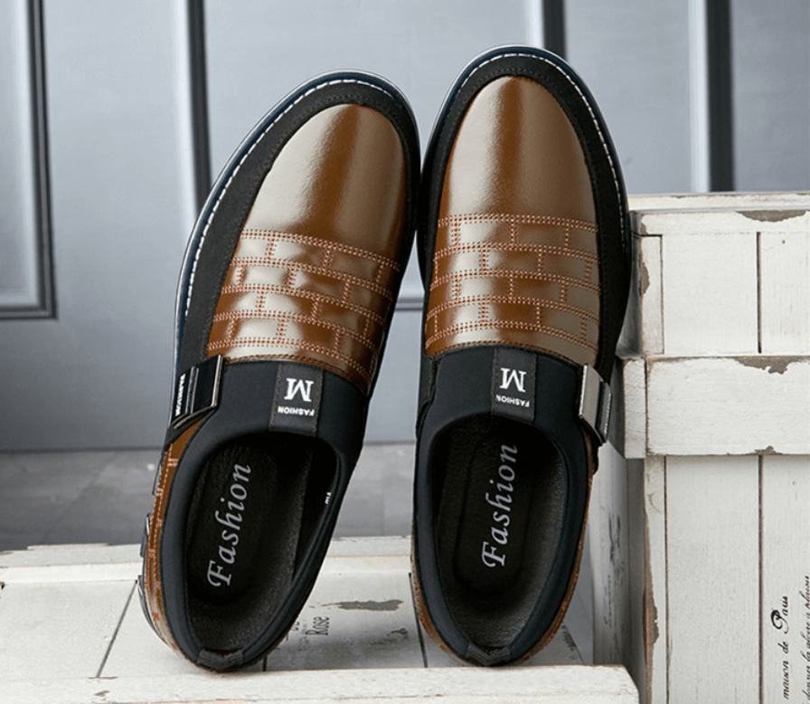 Breathable Leather Men's Shoes 
