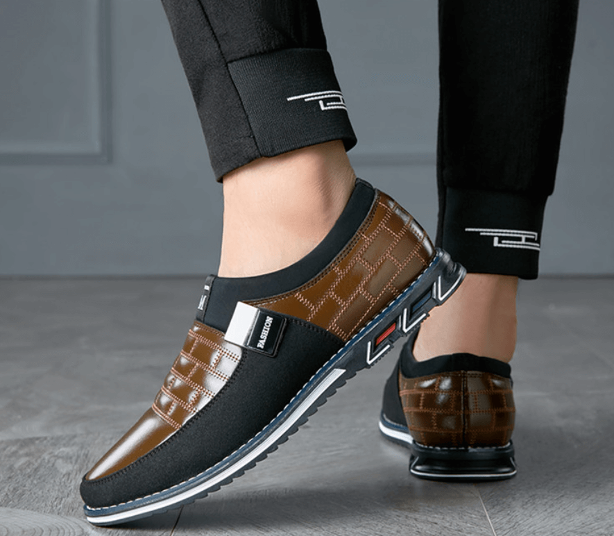 Breathable Leather Men's Shoes 