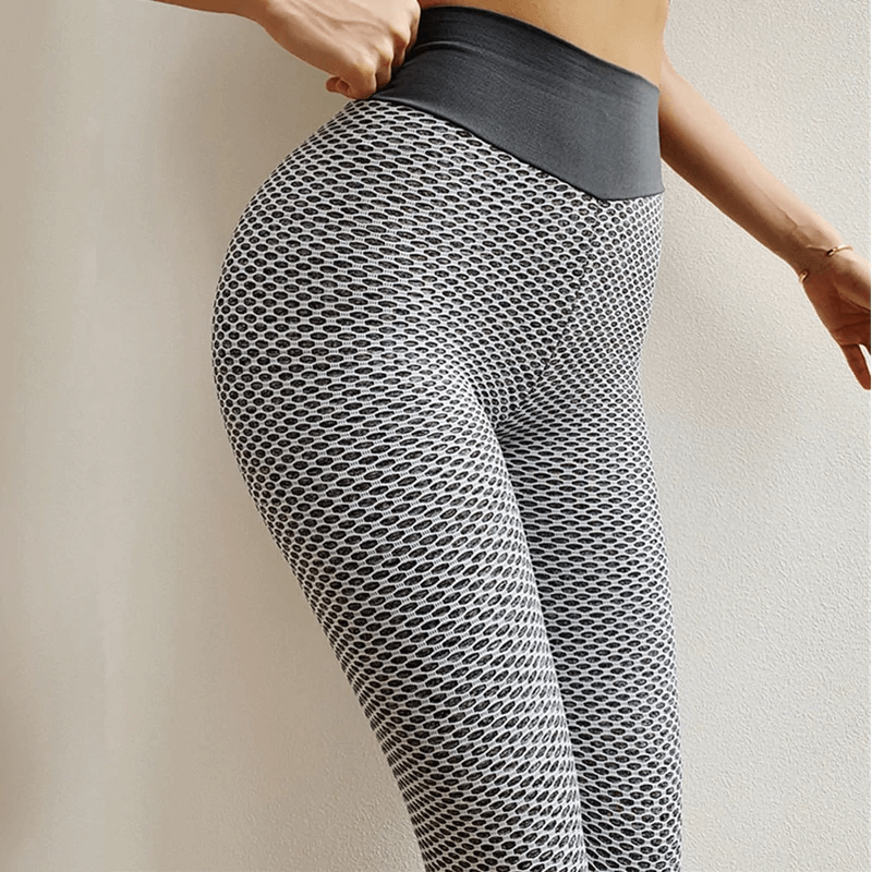 High waisted leggings with print