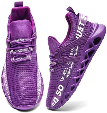 Unisex Breathable Shock Absorption Sneakers