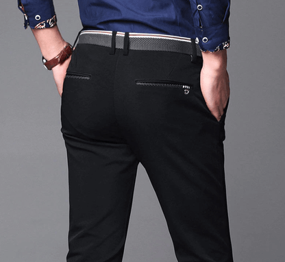 Slim Fit Stretch Formal Trousers